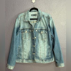 Maurices Light Blue Denim Jacket